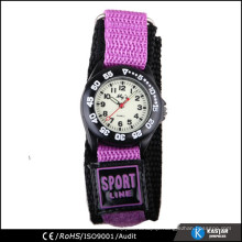 nylon sport watch magic sticks band watch quartz